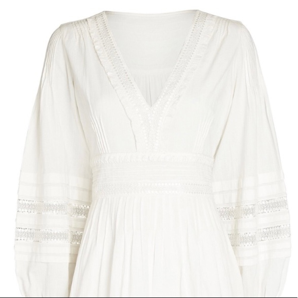 Intermix Long Sleeve Cotton Mini-Dress - Picture 2 of 7